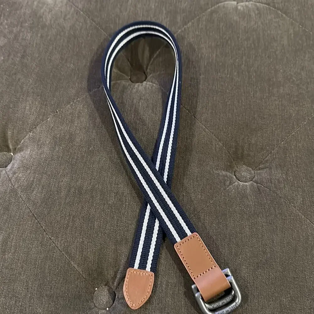 Janie and jack belt size 4-5 (blue and white )